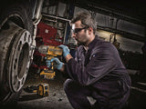 DEWALT DCF899P2-QW - Llave de impacto sin escobillas 1/2' XR 18V, Batería de Litio de 5 Ah, Alto Par 950Nm, 2400 ipm, con maletín TSTAK, cargador y batería