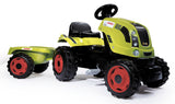 Smoby - Tractor a Pedales con Remolque (710114)