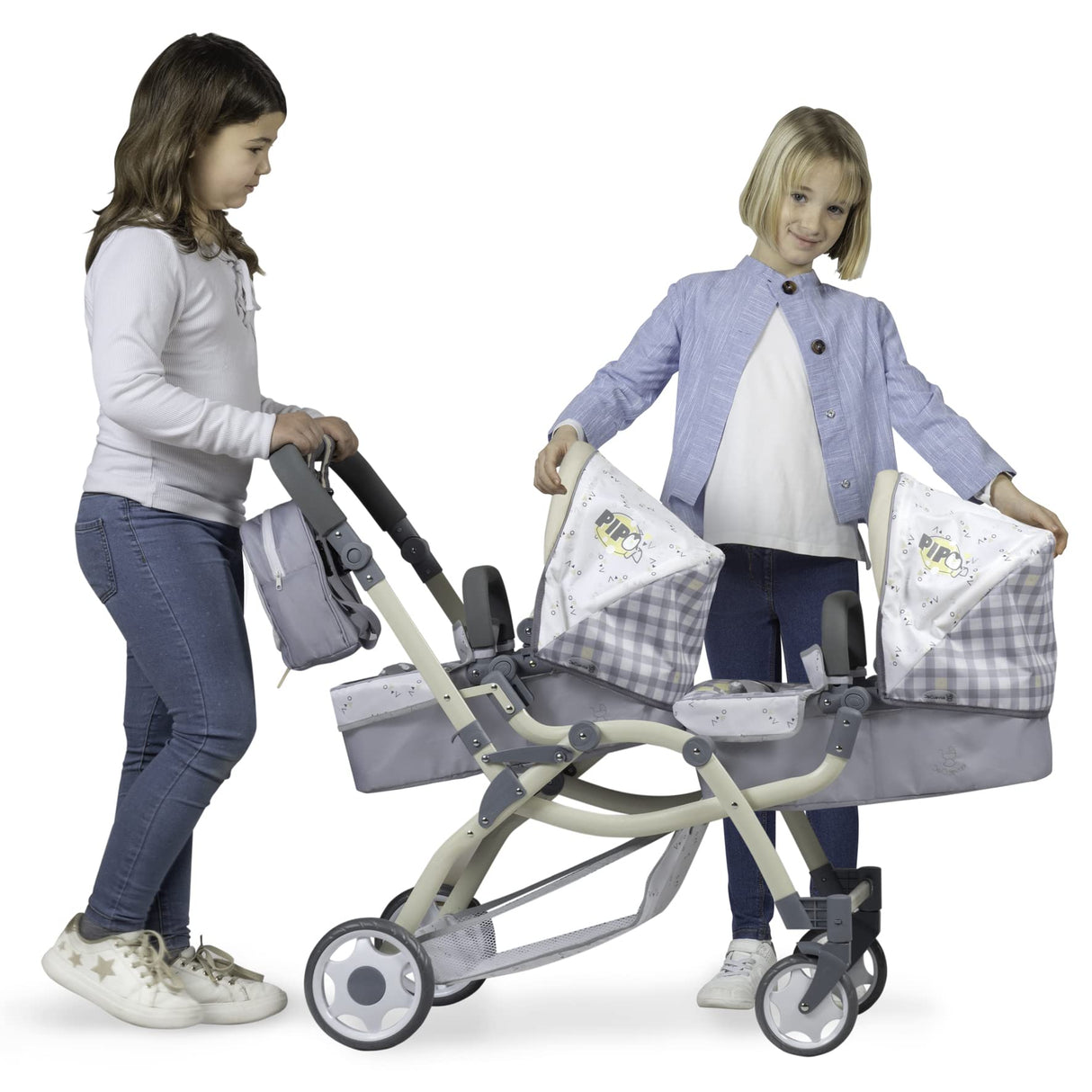 Carrito para Muñecas Decuevas PIPO Doble 45 x 100 x 81 cm