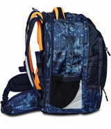 Seven Gang Mochila Ergonómica Ecológica, UPDOWN TWICE GRS DEEPLY INDIGO, Azul - Mochila de Escolares, Diario, Viaje, para niños, niñas, adolescentes - Maxi Capacidad