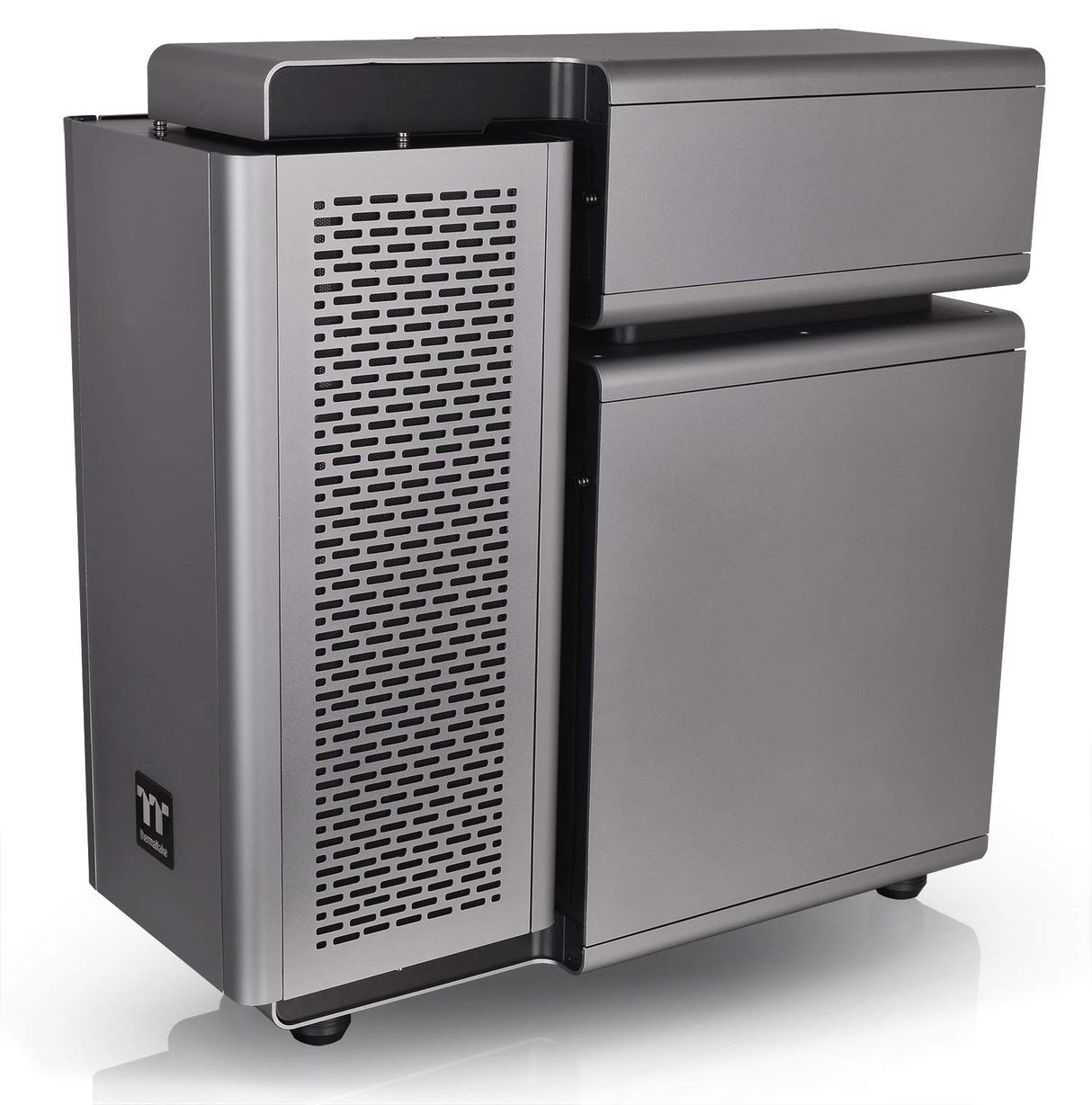 Thermaltake Level 20 Tempered Glass Edition - Chasis de Torre Completo, Color Negro