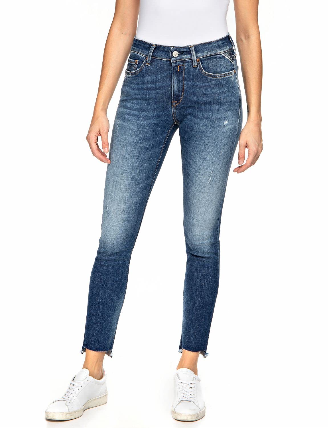 REPLAY Lucia, Jeans Mujer, Azul (009 Azul Medio), 27W / 30L