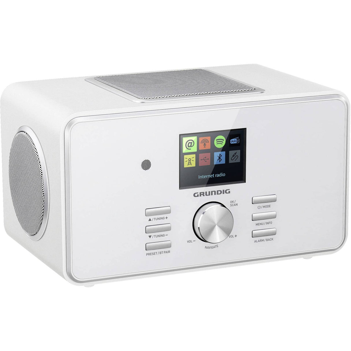 Grundig DTR 6000 X - Radio Todo en uno, Color Blanco