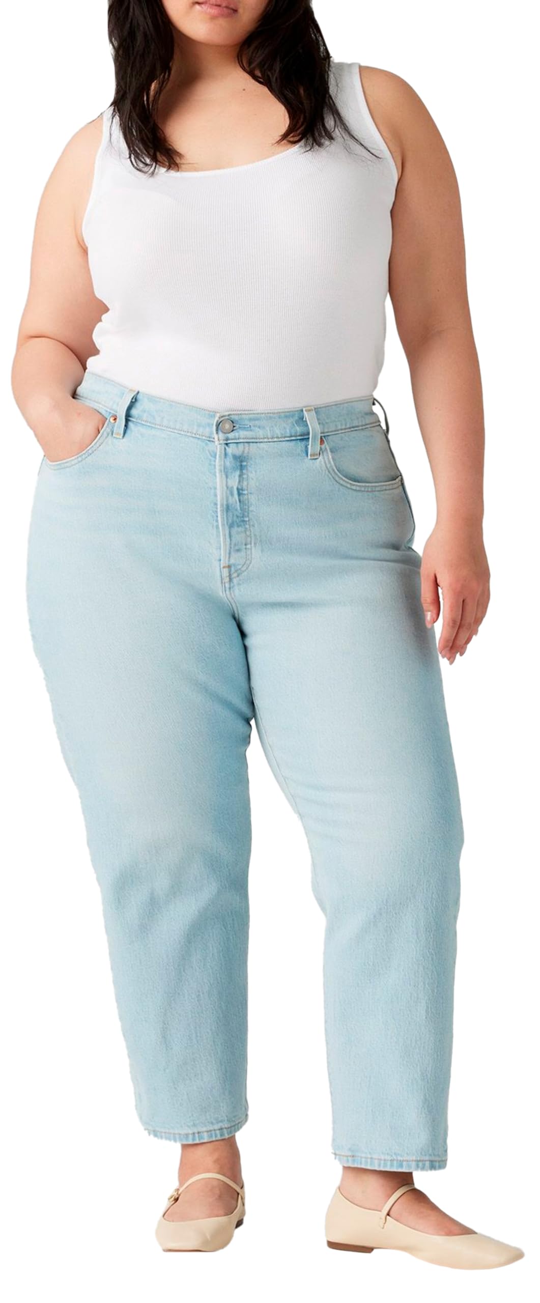Levi's Size 501 Crop Jeans, Wow Me Over Plus, 48 para Mujer