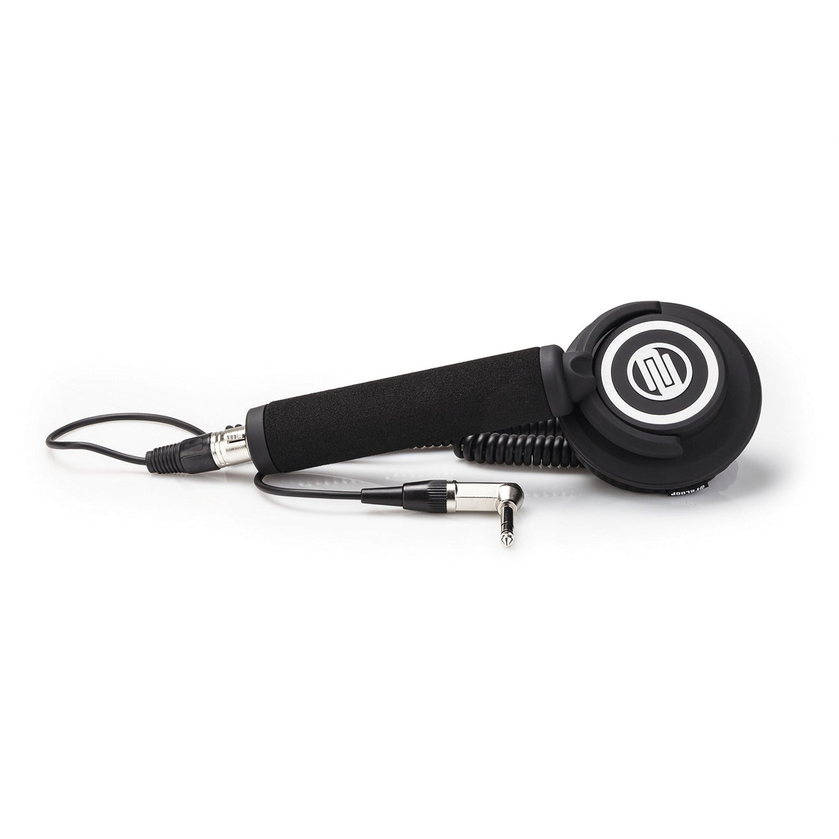 Reloop RHP-10 Mono - construcción Profesional de un Solo oído con Conductor de neodimio de 50 mm, Mango ergonómicamente Acolchado, Negro
