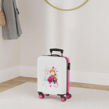 Disney Frozen Sparkle Like Magic Maleta de cabina Multicolor 37x55x20 cms Rígida ABS Cierre combinación 32L 2,5Kgs 4 Ruedas Dobles Equipaje de Mano