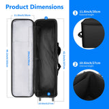 NEEWER Bolsa de Transporte para Equipo de Estudio fotográfico, Soporte de luz, trípode, Flash, Pantalla de Estudio, Estudio fotográfico, etc. (NW-B01)