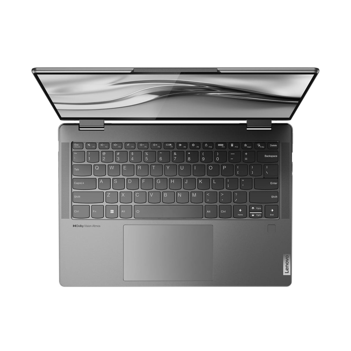 Lenovo Yoga 7 Gen 7 (14IAL7) - Ordenador Táctil 14" 2.8K OLED 90Hz (Intel Core i7-1260P,16GB RAM,1TB SSD,Intel Iris Xe Graphics,Windows 11 Home) Gris, Pen, Teclado QWERTY Portugués (82QE004FPG)