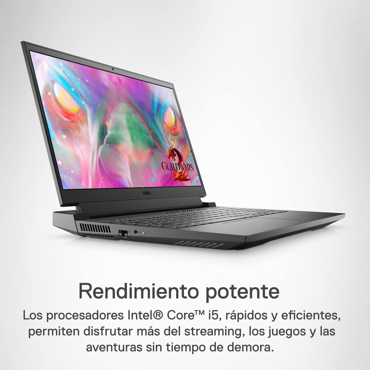 DELL G15 5511- Ordenador Portátil Gaming de 15.6'' FullHD 120Hz (Intel Core i5-11260H, 8GB RAM, 512GB SSD, NVIDIA GeForce RTX 3050, Ubuntu Linux) Negro - Teclado retroiluminado QWERTY español