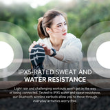 Belkin Auriculares inalámbricos True Wireless SOUNDFORM Flow con cancelación Activa del Ruido, Bluetooth, Carga inalámbrica, Resistencia IPX5, 31 Horas de batería, iPhone, Galaxy y Pixel, Blancos