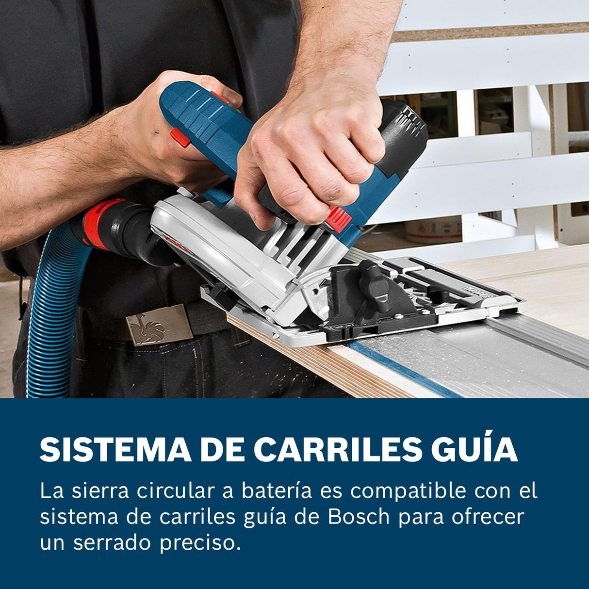 Bosch Professional 18V System GKS 18V-57 G - Sierra circular a batería (disco Ø 165 mm, sin batería, en L-BOXX)