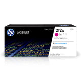 HP 212A W2123A, Magenta, Cartucho Tóner Original, de 4.500 páginas, para impresoras HP Color LaserJet Enterprise serie M554, M555 y M578