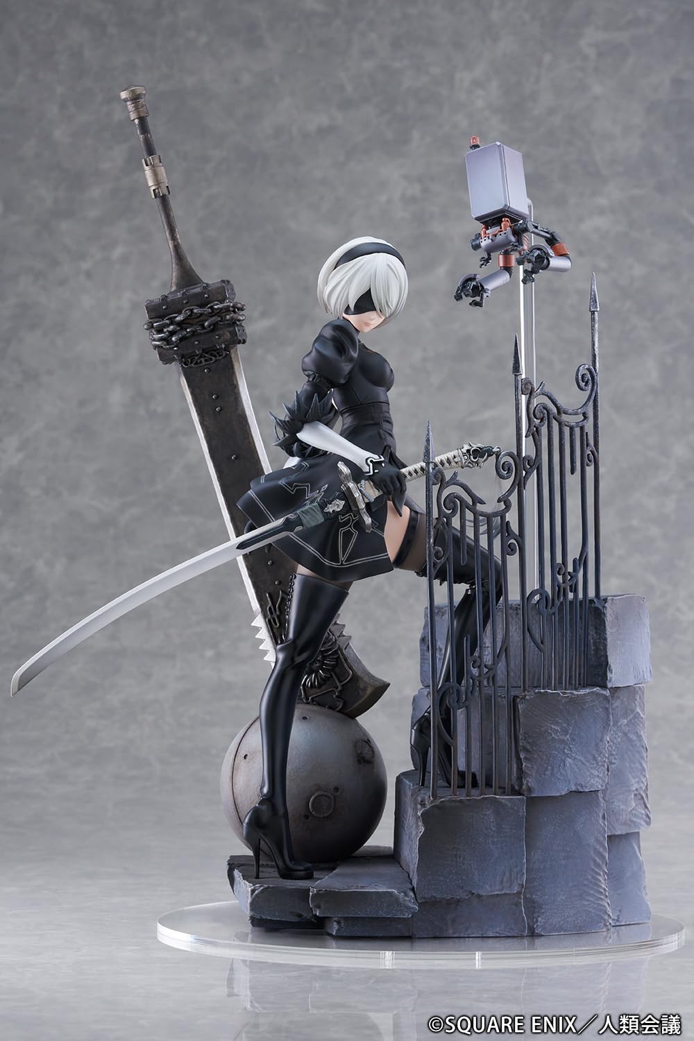 Proof TV Anime Nier: Automata Ver1.1a 2B (Tipo B Yorha 2) - Exploración - Figura acabada Pintada de PVC a Escala 1/7