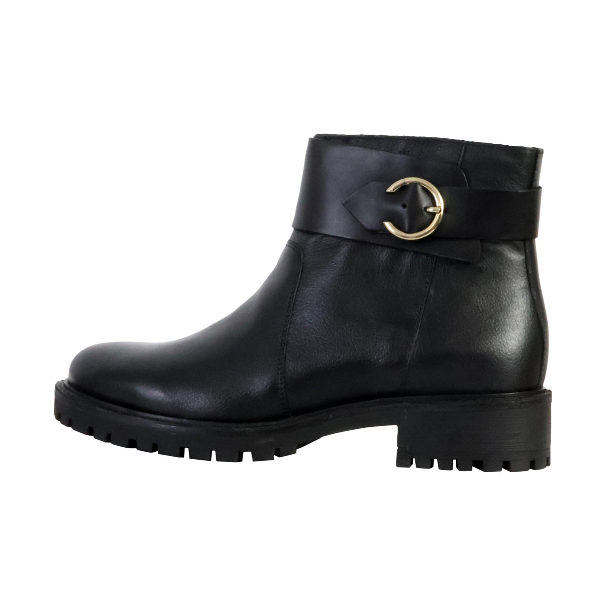 Geox D Hoara B, Bota de Tobillo Mujer, Negro, 38 EU