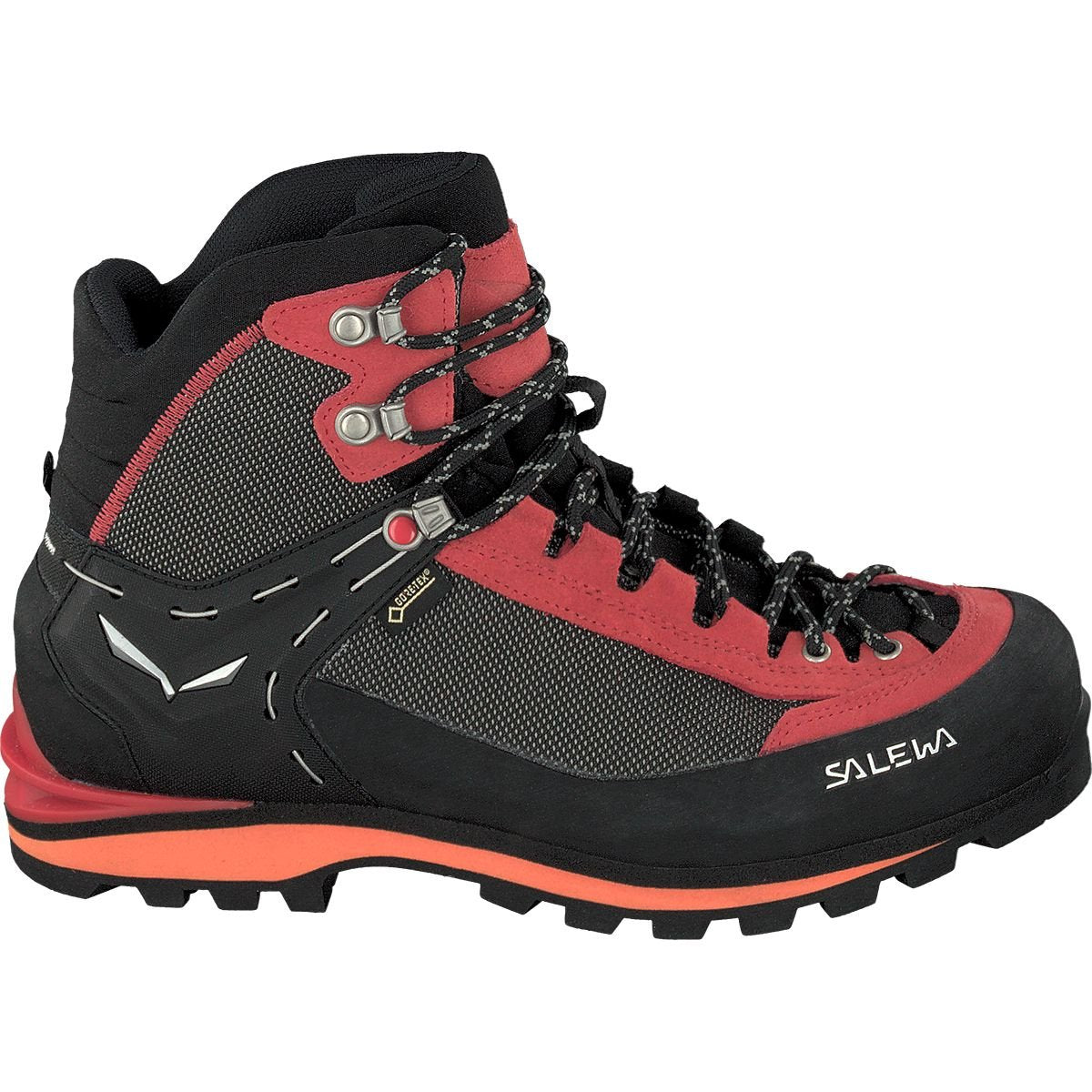 SALEWA MS Crow GTX, Botas de Senderismo Hombre, Black Papavero, 46 EU
