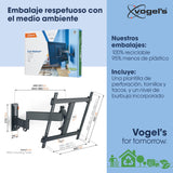 Vogel's TVM 3445 Soporte TV Giratorio para televisores de Entre 32 a 65 Pulgadas, Máx 25 kg, Gira hasta 180º, Inclinable hasta 20º, Soporte para TV máx. VESA 400x400, Compatibilidad Universal