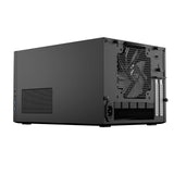 Fractal Design Node 304, Caja de Ordenador de sobremesa para Mini ITX (USB 3.0, 6 Compartimentos internos), Negro