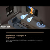SAMSUNG Barra de Sonido HW-B650F/ZF con Dolby Adio/DTS Virtual:X 3.1ch, Modo de Juego, Sonido Inteligente, conexión múltiple Bluetooth, Color Negro