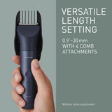 Panasonic ER-CKL3-A301 MULTISHAPE [Sistema de Cuidado Personal] Cortadora De Cabello, Unidad Principal y Cabezal De Cabello, 15 Configuraciones Longitud, 4 Accesorios, Batería Iones De Litio, Negro