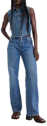 Levi's 501 90's Vaqueros, Not My News Channel, 30W / 32L para Mujer