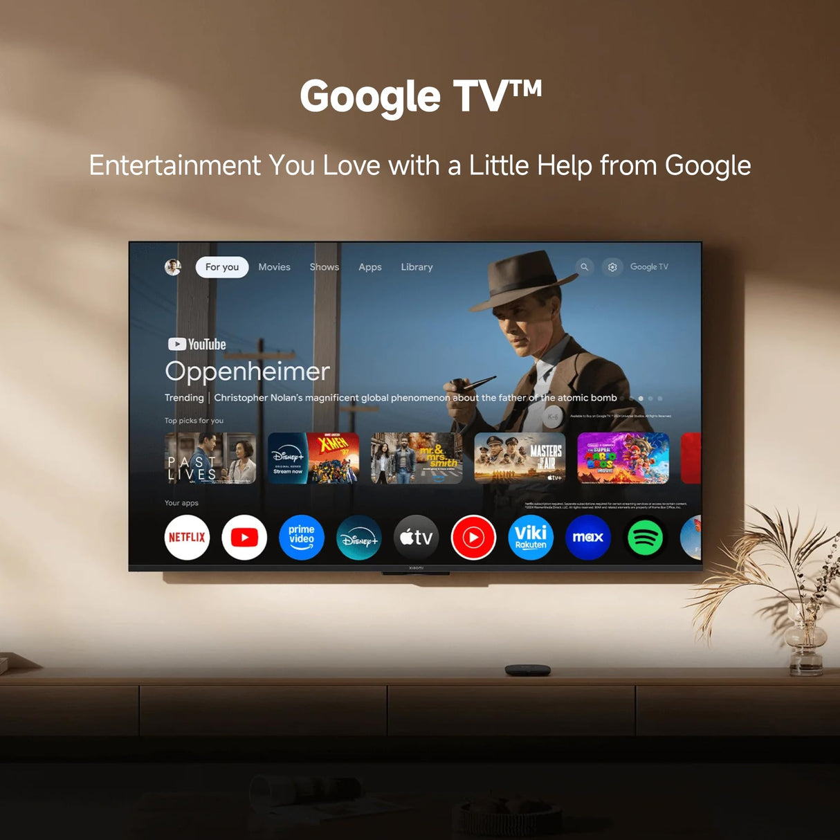 Xiaomi TV Box S (3nd Gen), 4K Ultra HD Streaming Media Player, 2GB RAM, 32GB Memoria Smart TV Box, Soporta Google TV, Dolby Vision, HDR10+, Dolby Atmos, DTS-X, Wireless Projection, WiFi 6, Negro