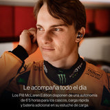 Bowers & Wilkins Pi8 McLaren Edition, Auriculares In-Ear Inalámbricos Premium con Cancelación de Ruido, Bluetooth 5.4, Carga Rápida, Conectividad Multipunto y Micrófonos Integrados