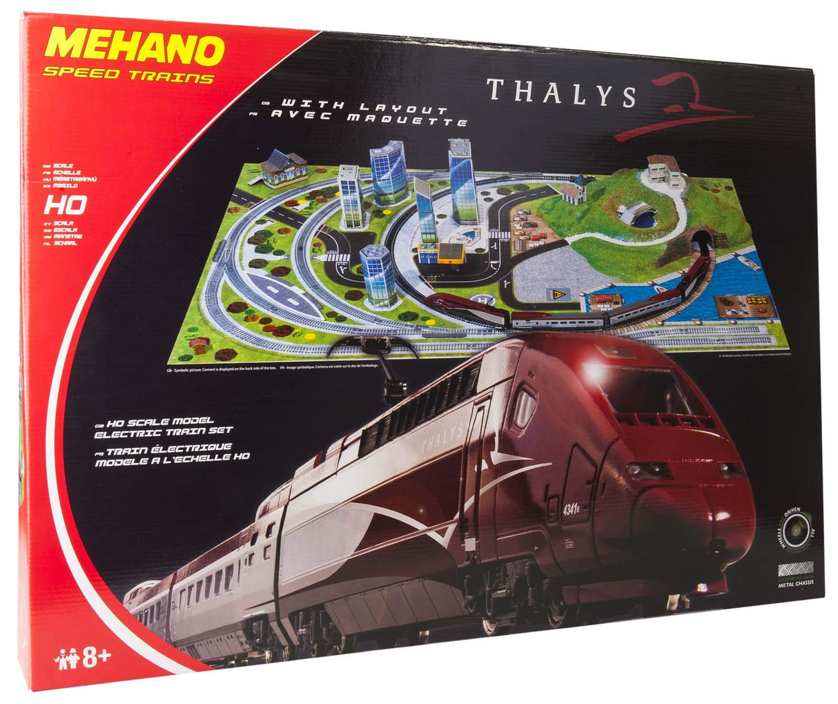 Mehano- TGV THALYS T365, tamaño (1)