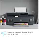 HP Smart Tank Plus 570 5HX14A- Impresora A4 Multifunción con Deposito de Tinta Recargable, Impresión a Color, Escaner, Copiadora, Wi-Fi, HP Smart App, Negro