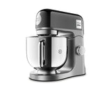 Kenwood kMix Editions KMX760BC Robot de cocina, cuenco de acero inoxidable de 5 L, sistema de seguridad de uso seguro, carcasa de metal, 1000 W, incluye set de pastelería de 3 piezas y protección