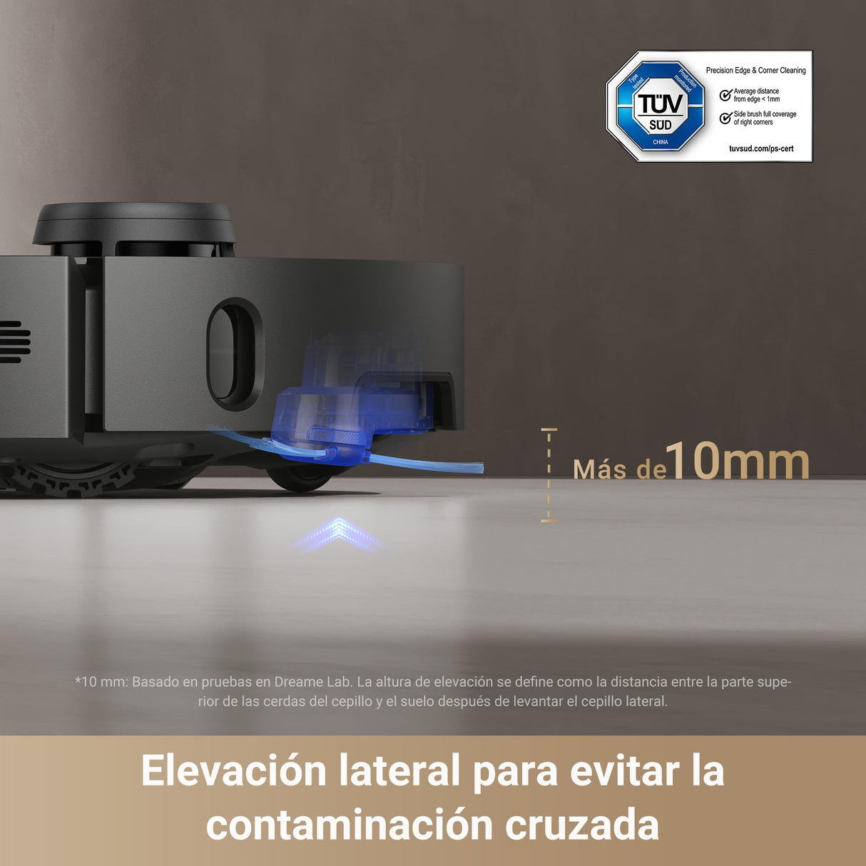 DREAME X40 Master Robot Aspirador, 12000Pa Robot Aspirador y Fregasuelos con Vaciado Automátic, Navegación Inteligente, Autolimpieza con Mopa, Modo Apto para Mascotas, Estación Base 8 en 1