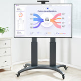 North Bayou AVF1800-70-1P - Soporte de peana para Monitor, Color Negro