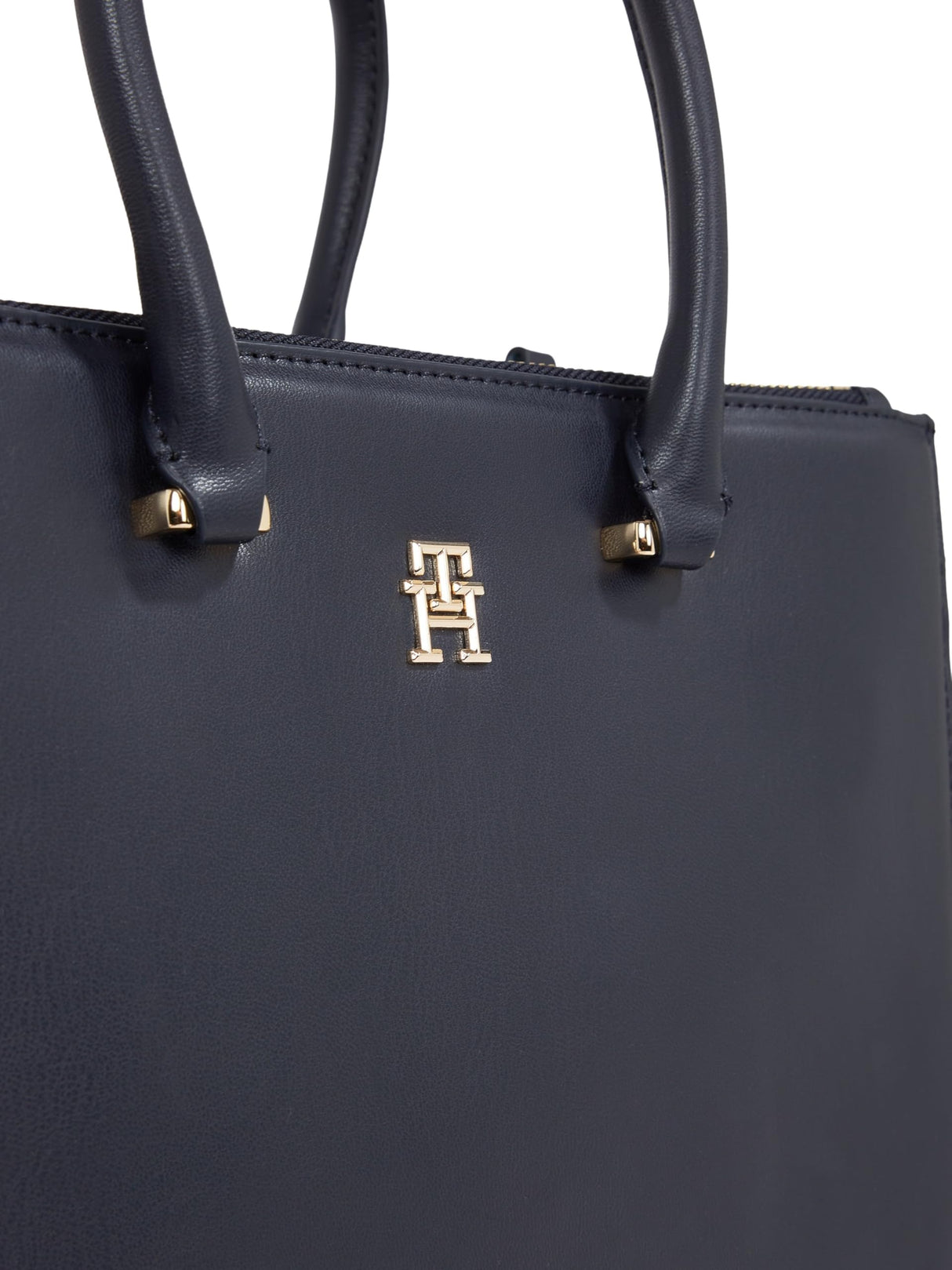 Tommy Hilfiger Bolso Tote Mujer Eternity Med con cremallera, Azul (Space Blue), Talla Única
