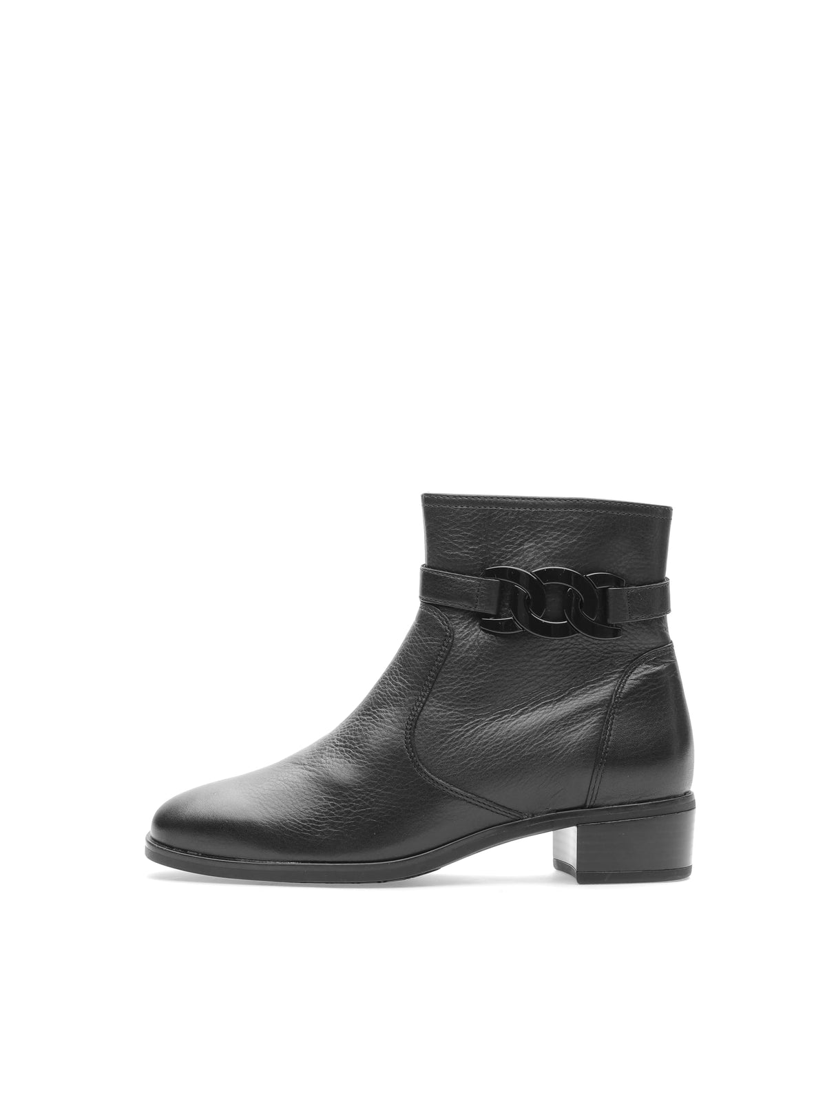 ARA Graz, Botas Cortas al Tobillo Mujer, Negro, 38.5 EU Ancho