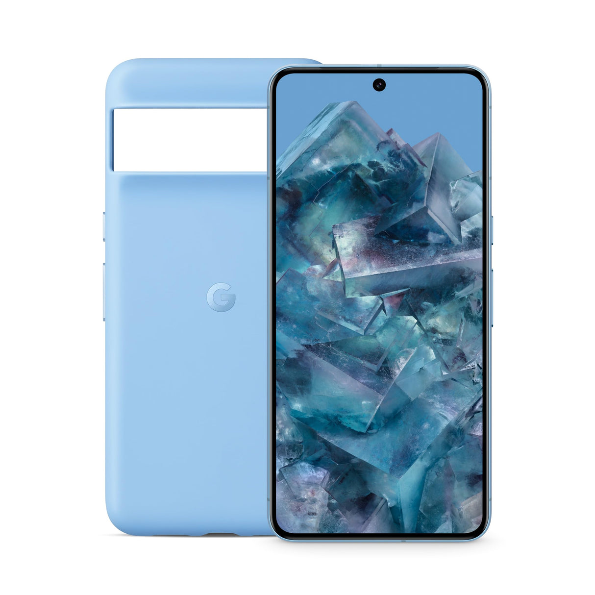 Google Pixel 8 Pro Celeste 128GB + Case Sky