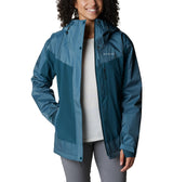 Columbia Point Park Chaqueta de Invierno, Mujer, Brillo de Onda Nocturna, Onda Nocturna, L