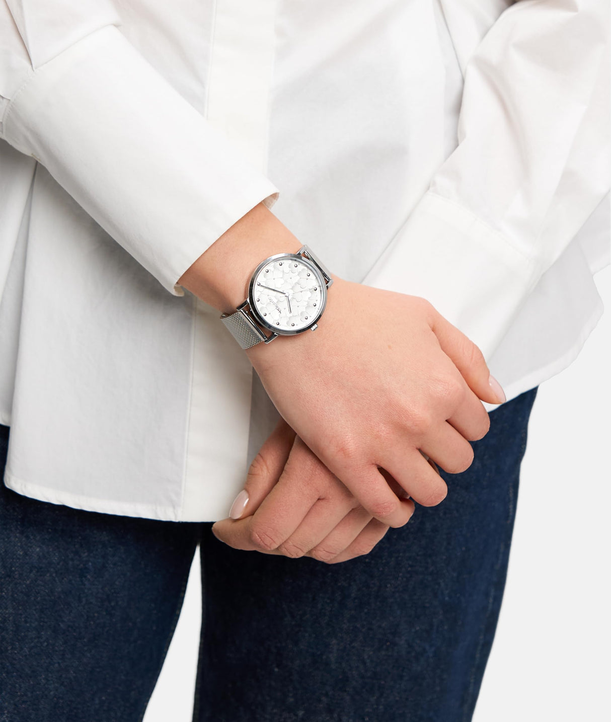 Tamaris Reloj Analógico para Mujeres de Cuarzo con Correa en Acero Inoxidable TT-0178-MQ