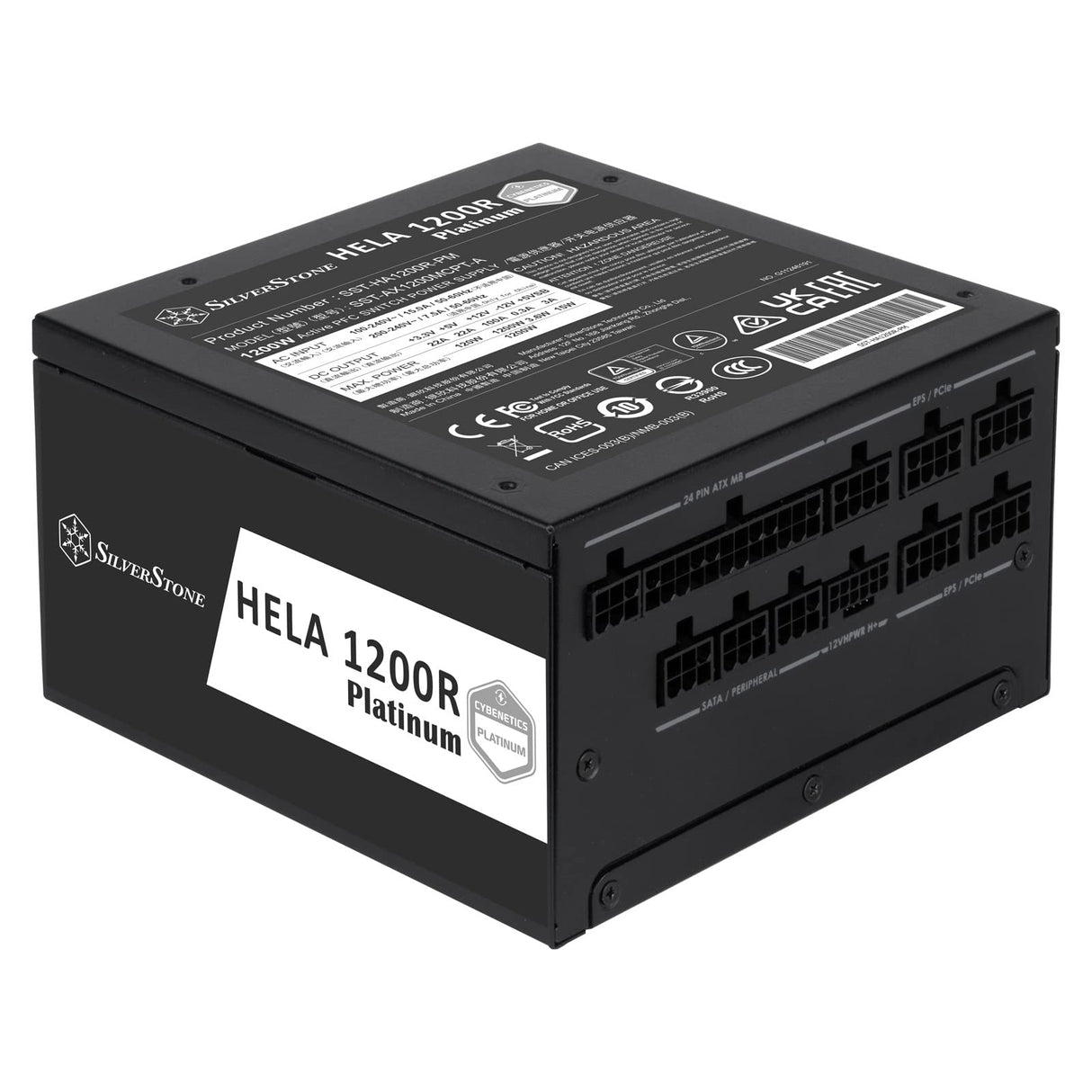 Silverstone SST-HA1200R-PM - HELA FA ATX Totalmente Modular Cybenetics Platinum 1200W PCIe 5.0