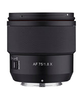 Samyang Teleobjetivo Compacto F1.8 AF APS-C de 75 mm para Fuji X (SYIO75AF-FX)