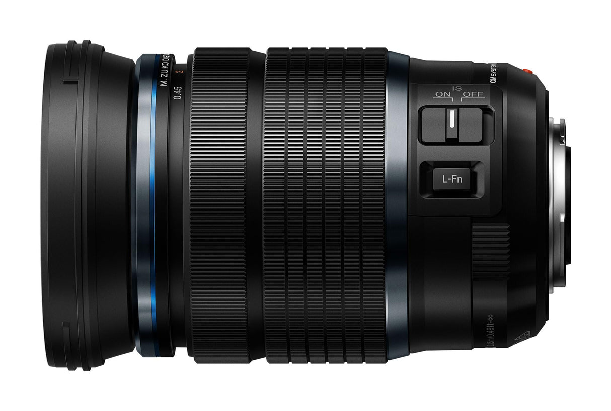 Olympus OM SYSTEM M.Zuiko - Lente Digital ED de 12 a 100 mm F4.0 IS Pro con Zoom Profesional de Alto Aumento y construcción Resistente a la Intemperie