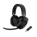 Corsair HS65 WIRELESS Auriculares para Juegos Multiplataforma con Bluetooth - Dolby 7.1 Sonido Envolvente - Micrófono Omnidireccional - iCUE - PC, Mac, PS5, PS4, Nintendo Switch, Móvil - Carbono
