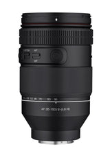 Samyang AF 35-150 mm F2.0-2.8 FE para Sony E- All-in-one lente de zoom con Par Focal , Cinematic Video AF y Dolly Shot Zoom, Custom Switch, protección contra la intemperie