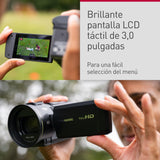 Panasonic HC-V900E - Videocámara Semi-Profesional de 24x, O.I.S de 5 Ejes, Objetivo F1.8 - F4, FHD, Color Negro