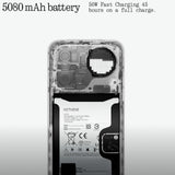 Nothing Phone (4a) Pro - Triple Cámara 50MP, Ultra Zoom 140x, Smartphone Unibody Metal, Batería Larga Duración, Carga Rápida 50W, AMOLED 144Hz, Glyph Bar, 12GB+256GB - Negro