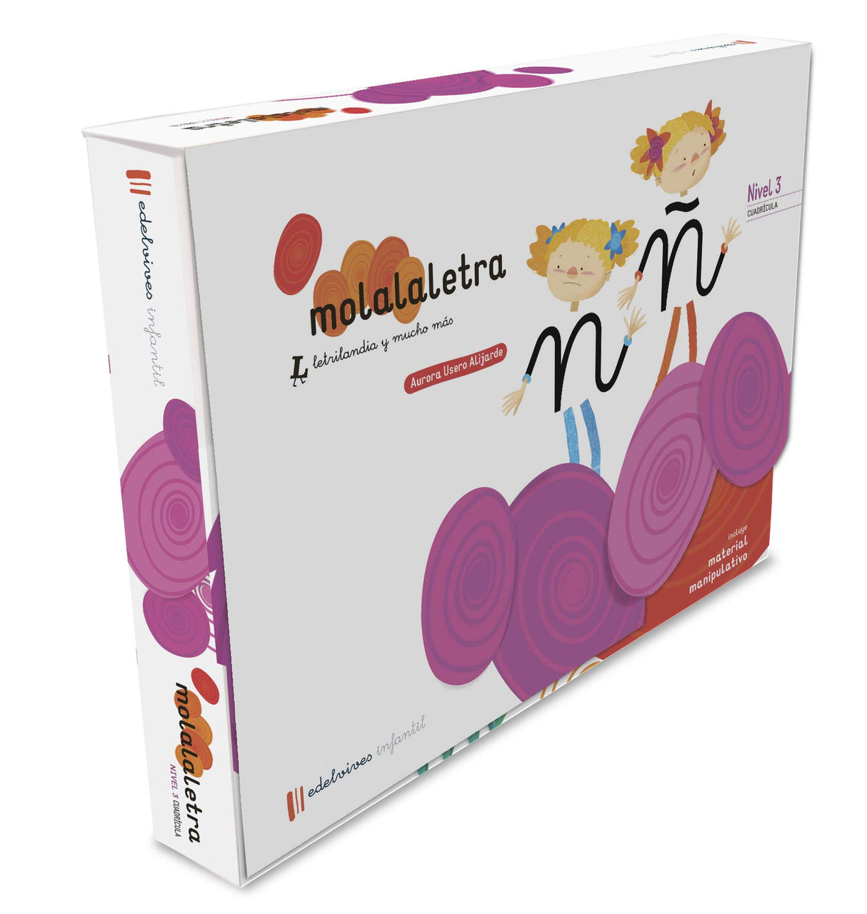 Molalaletra - Nivel 3. Versión Cuadrícula: Letrilandia y mucho más