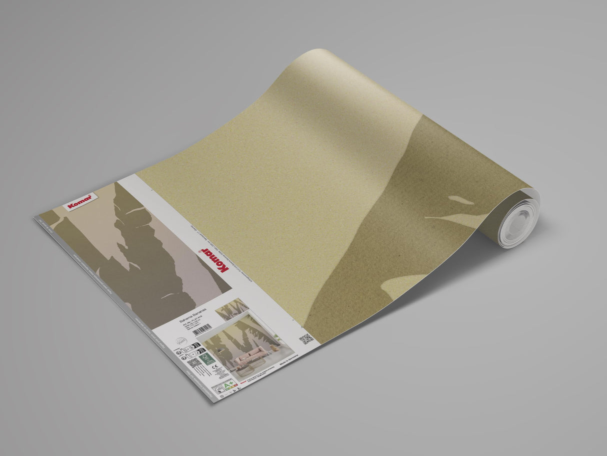 Komar WTD - Papel pintado fotográfico (350 x 250 cm), diseño de plátanos de Bahama