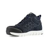 Reebok - Chaussures de sécurité Montantes Bleue Marine en Daim résistant à l'eau embout Aluminium S3 SRC 46 Bleu Marine