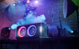 Sharp PS-949 Xparty Street Altavoz Portátil, Bluetooth, a Prueba de Salpicaduras, con Efectos de Luces, Efectos de DJ y Micrófono Incluido.