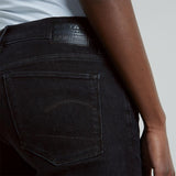 G-STAR 3301 Flare Jeans Vaqueros, Azul (Worn In Black Vortex D21290-a634-g730), 33W / 30L Mujer
