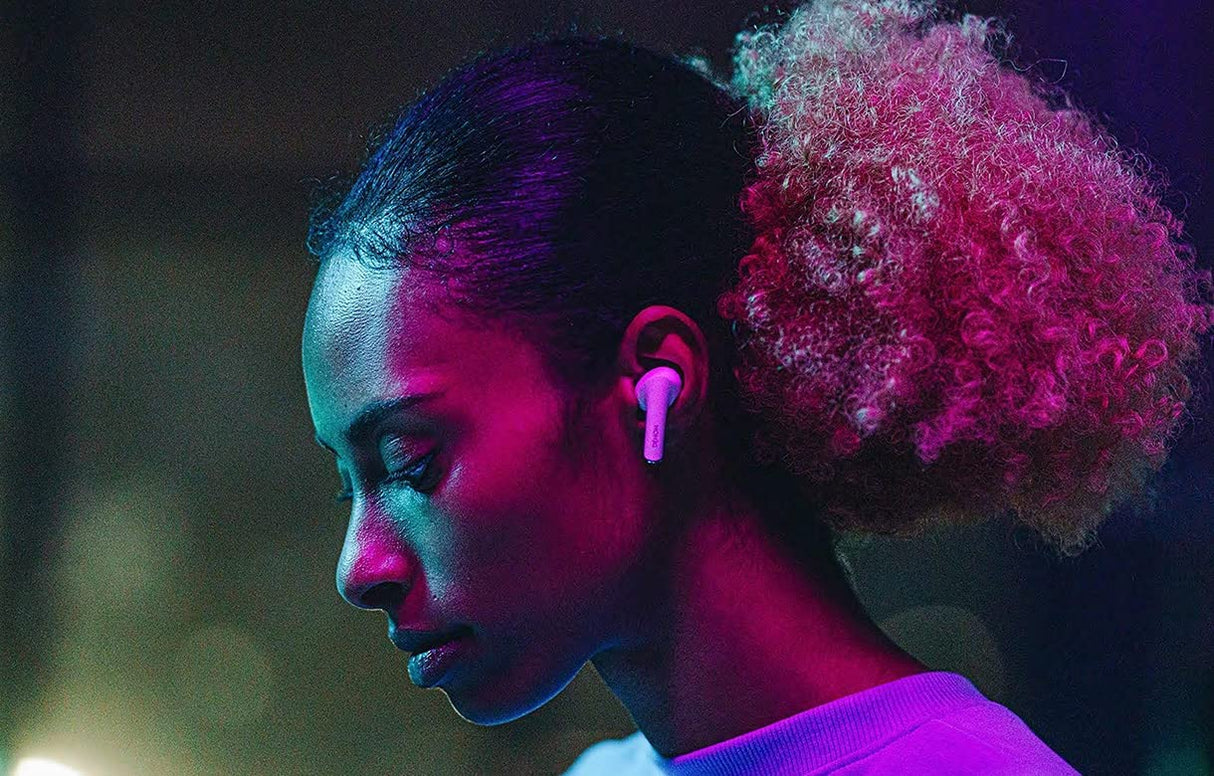DENON Auriculares in-Ear con cancelación de Ruido, Blanco