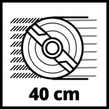 Einhell Cortacésped de gasolina GC-PM 40/1 (1,2 kW, ajuste de altura en 3 niveles, larguero de guiado plegable, carcasa de plástico estable, bolsa colectora con indicador de nivel, para 800 m²)